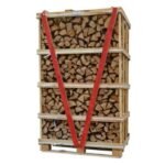 Kiste mit Brennholz (Mischung aus Buche und Eiche): 30 cm, 3,5 Ster extrem trockenes Eichenholz
