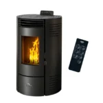 Azora-Pelletofen 11,6 kW, schwarz, Sannover